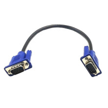 30cm Male To Male Vga Extension Cable Cord For Pc Computer Monitor Projector