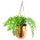 Leaf Copper Hanging Planter 18 x 22cm 2
