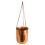 Leaf Copper Hanging Planter 18 x 22cm 1