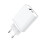 FX Dual EU Main Charger USB-C and USB-A, White 2