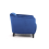 86CM BLUE COLOUR VELVET ARMCHAIR 3