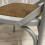 GREY FRENCH CROSS BACK CHAIR 2