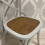 GREY FRENCH CROSS BACK CHAIR 8