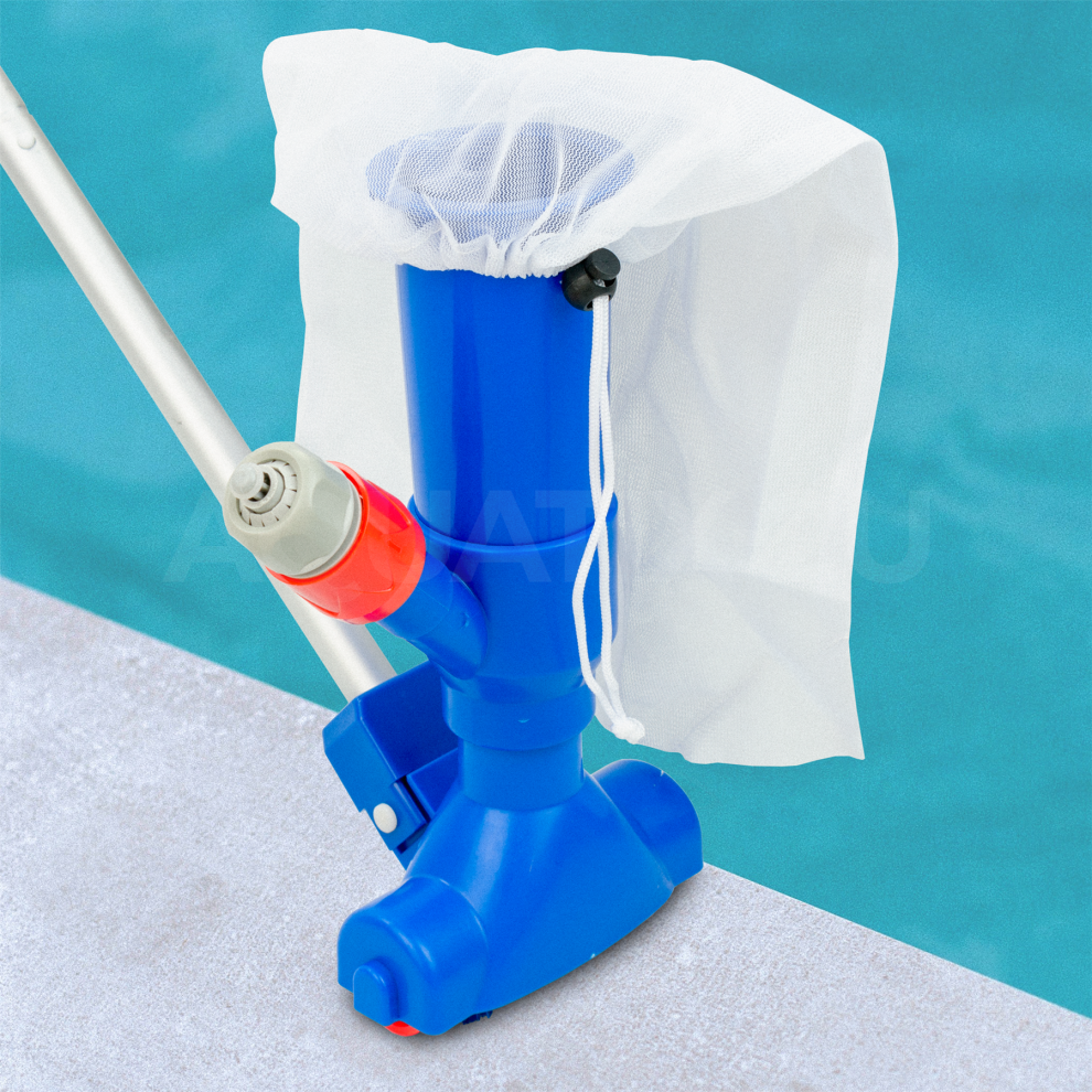 KCT Swimming Pool Jet Vac Cleaner Brush Hot Tub Spa Water Cleaning Vacuum Set With Net