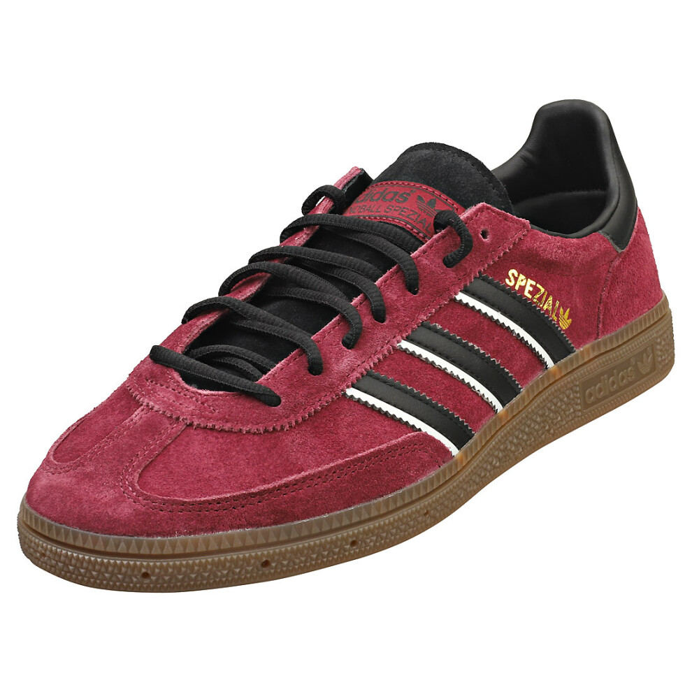 (10) adidas Handball Spezial Mens Fashion Trainers in Maroon