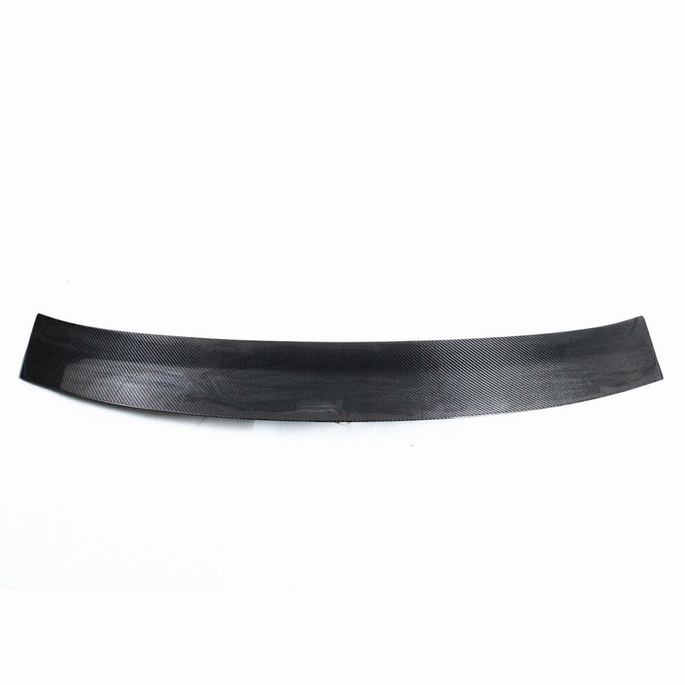 1 Set Carbon Fiber Rear Trunk Spoiler Wing Lip For Audi Mk2 Tt 8J Tts 2008-2014 8806564850318