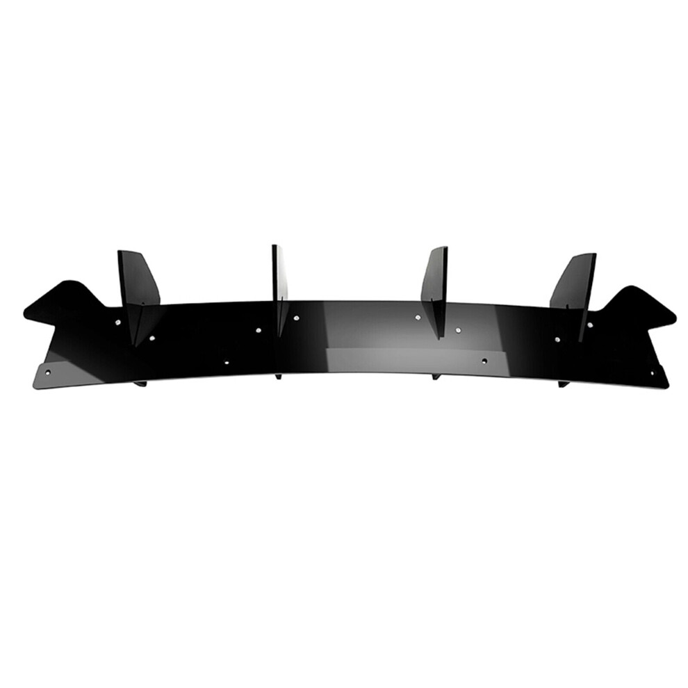 1Pc Car Rear Bumper Diffuser Spoiler Lip For Ford Focus St Mk4 2018-2022 Black 8806564851476