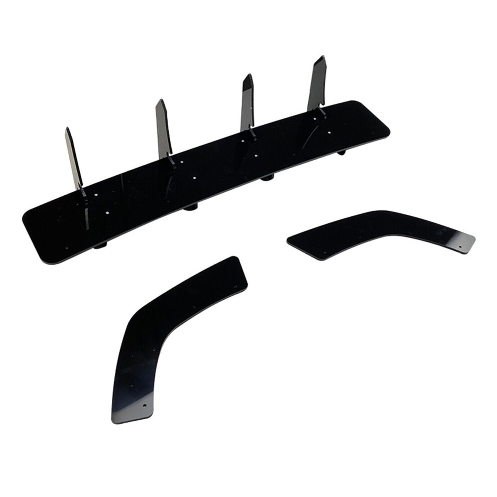 1 Set Rear Bumper Diffuser Lip Side Spoiler For Hyundai I30n Hatchback 2020-2022 8806564852749