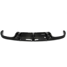 1Pc Black Car Rear Bumper Diffuser Lip For Mercedes Benz W204 C63 AMG 2008-2011