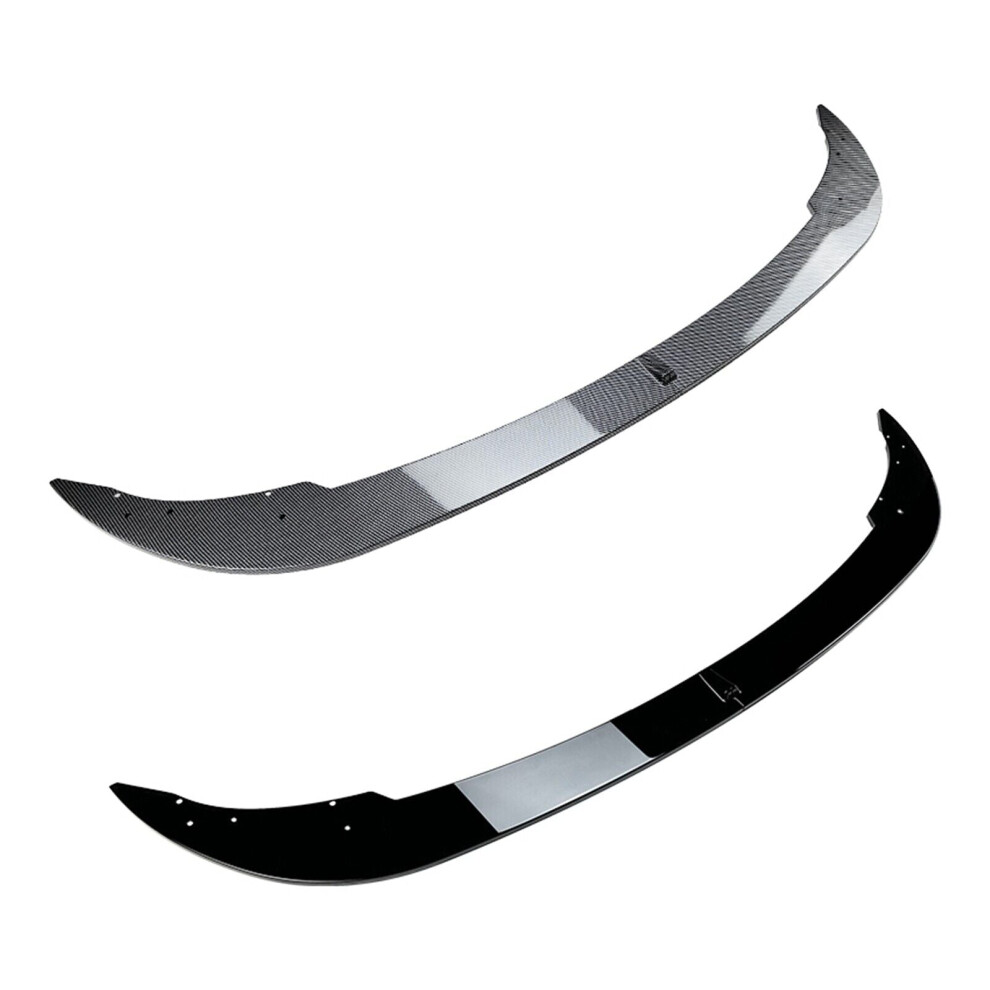 1Set Car Front Spoiler Splitter Lip Kit For Bmw F10 F11 M5 2012-2016 Gloss Black 8806564848353