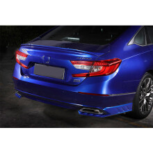 1Set Blue Rear Bumper Side Moulding Cover Trim For Honda Accord 10th 2018-2020