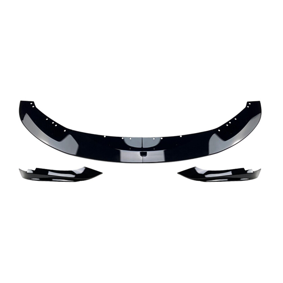 1Set Car Front Bumper Spoiler Lip Splitter For Bmw F32 F33 F36 2014-2020 M Sport 8806564854026
