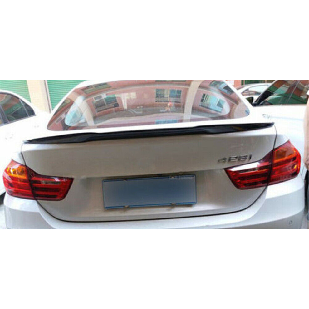1Pc Carbon Fiber Rear Trunk Spoiler Lip For Bmw F32 420I 430I 440I Coupe 2014-21 8806564855580