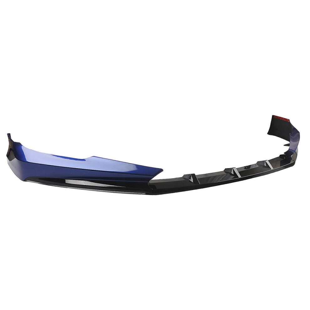 1Set Car Front Bumper Spoiler Lip Splitter For Honda Accord 2021-22 Akasaka Blue 8806564854842
