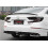 1Set Front Bumper Spoiler Cover Trim +Rear Diffuser Black For Honda Accord 2018+ 11