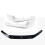 1Set Front Bumper Spoiler Cover Trim +Rear Diffuser Black For Honda Accord 2018+ 3