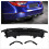 1Set Front Bumper Spoiler Cover Trim +Rear Diffuser Black For Honda Accord 2018+ 5