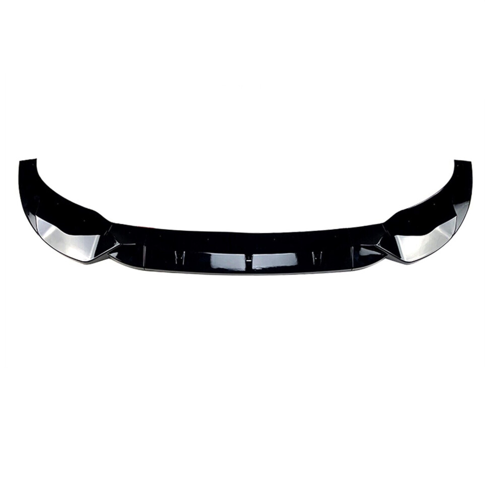 1Set Glossy Front Spoiler Lip Fit For 2018-2021 Bmw X3 G01 X4 G02 M Sport Black 8806564850547