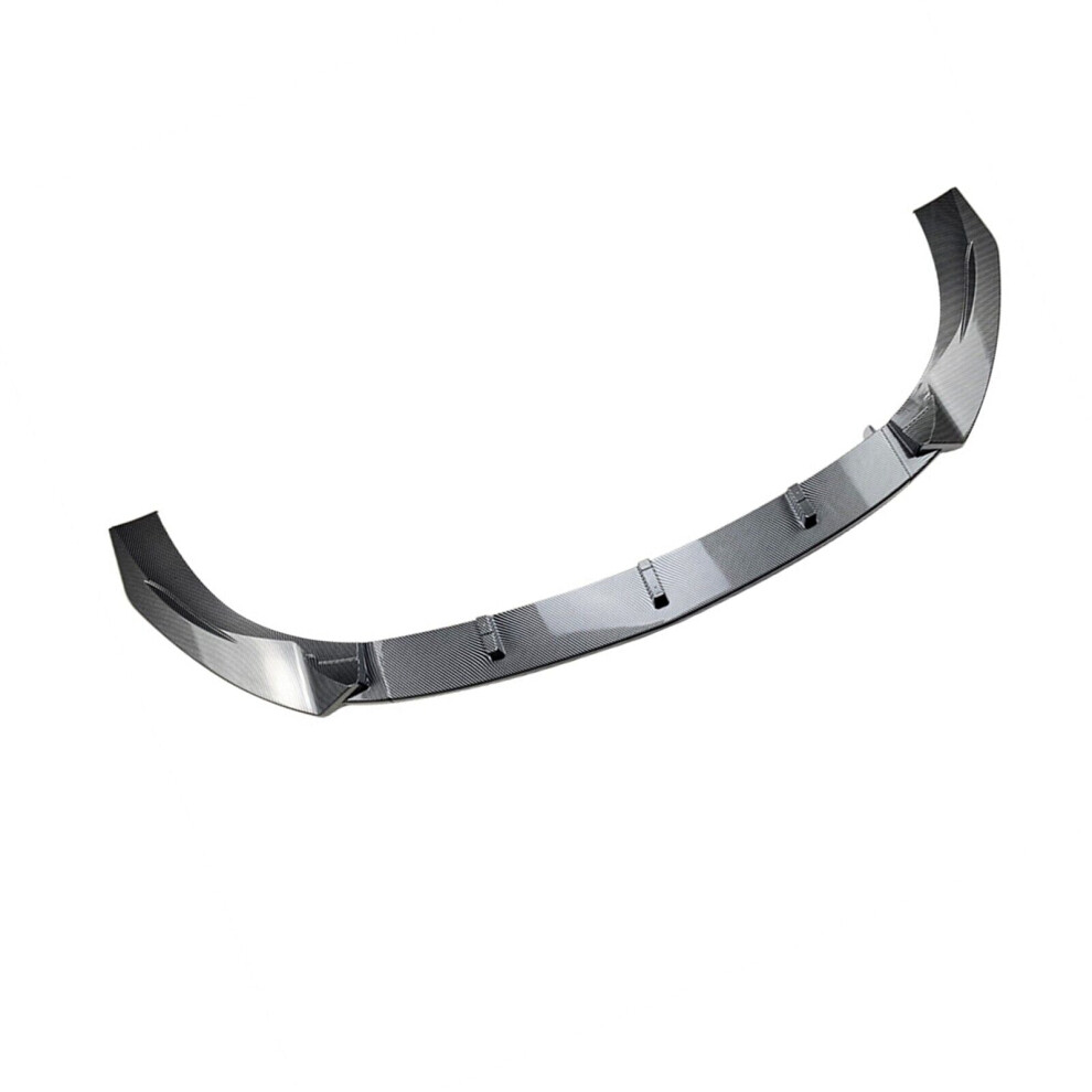 1Set Front Bumper Spoiler Lip Splitter For Mercedes Benz C118 Cla45 Amg 2019-23 8806564853555