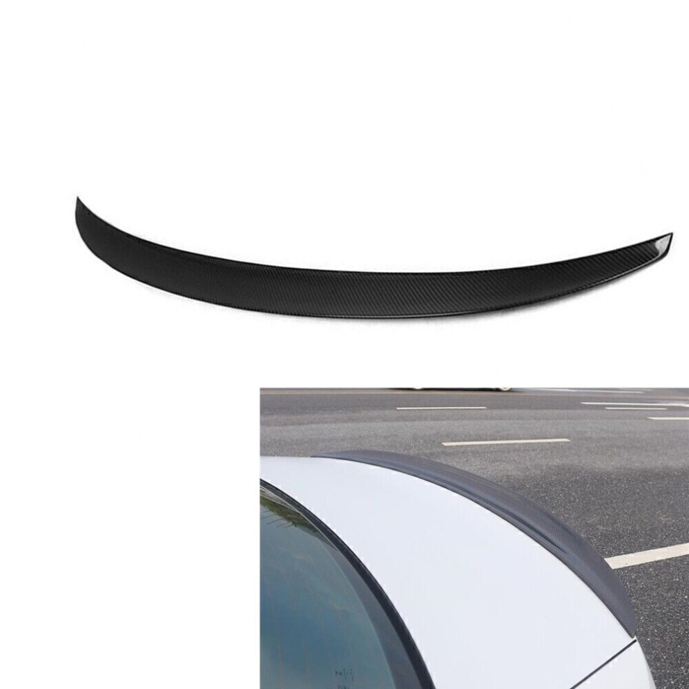 1Set Rear Trunk Spoiler Wing Lip For Bmw G20 330I G80 M3 2019-2021 P Style Black 8806564855900