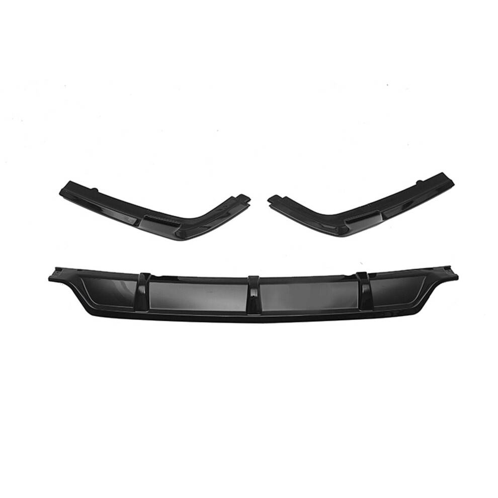 1Set Gloss Car Rear Bumper Diffuser Lip For Bmw G07 X7 M Sport 2019-2024 Black 8806564856396