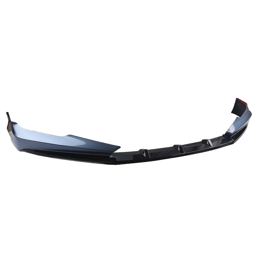 1Set Front Bumper Spoiler Lip Kit For Honda Accord 2021-2022 Akasaka Light/Blue 8806564855436