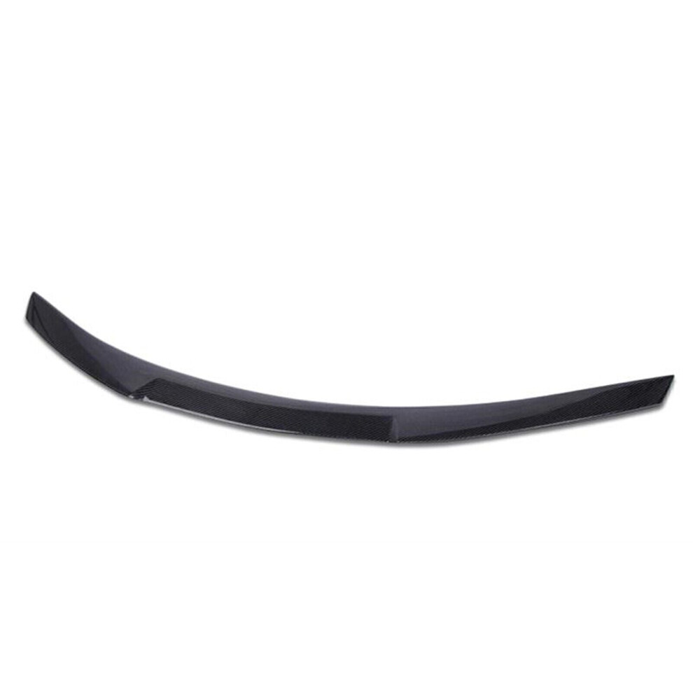 1X Carbon Fiber Car Rear Trunk Spoiler Wing Lip For Infiniti Q60 2016-2023 Black 8806564851889