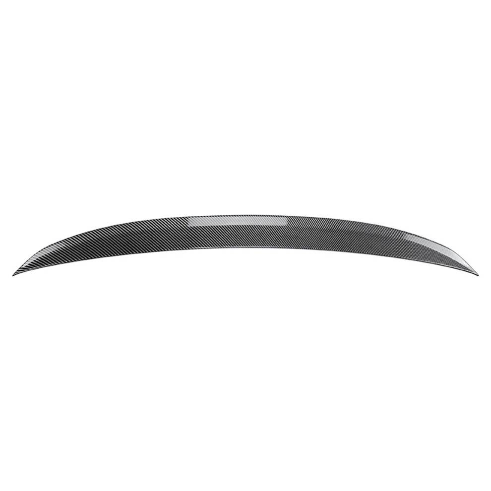 Car Rear Trunk Spoiler Lip Wing For Benz W166 Ml Gle Class 2012-2019 Carbon Look 8806564846632