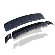 Car Skid Plate Cover +Rear Side Cover Trim For Land Rover Discovery 5 2017-2023