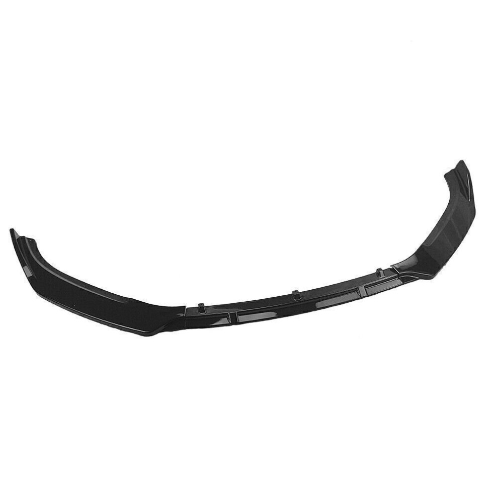 Front Bumper Lip Spoiler For Mazda 3 Axela Sedan 2014 2015 2016-2018 Gloss Black 8806564845109