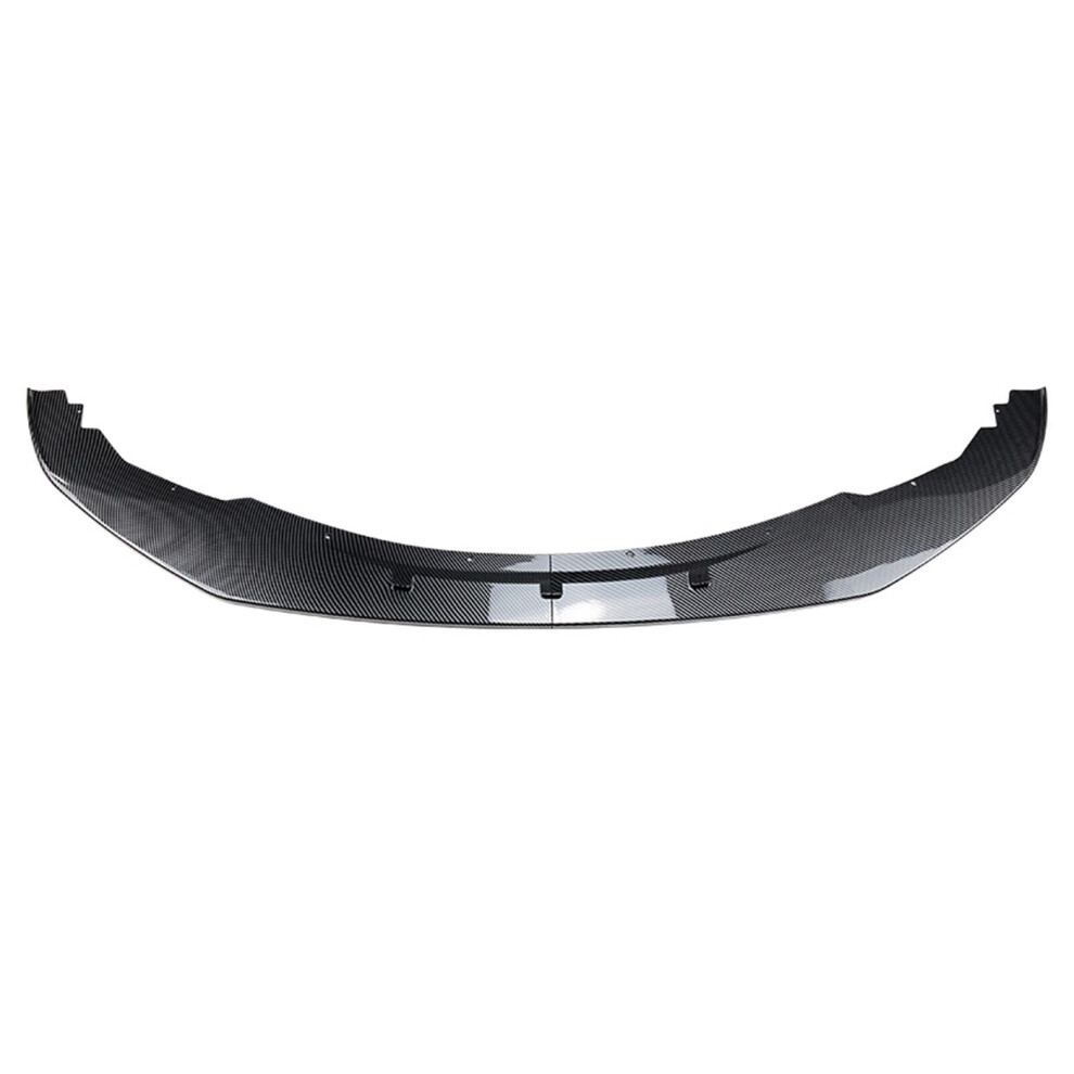 Front Bumper Spoiler Lip Carbon Fiber Look For Bmw 1 Series F20 F21 2011-2015 8806564847585