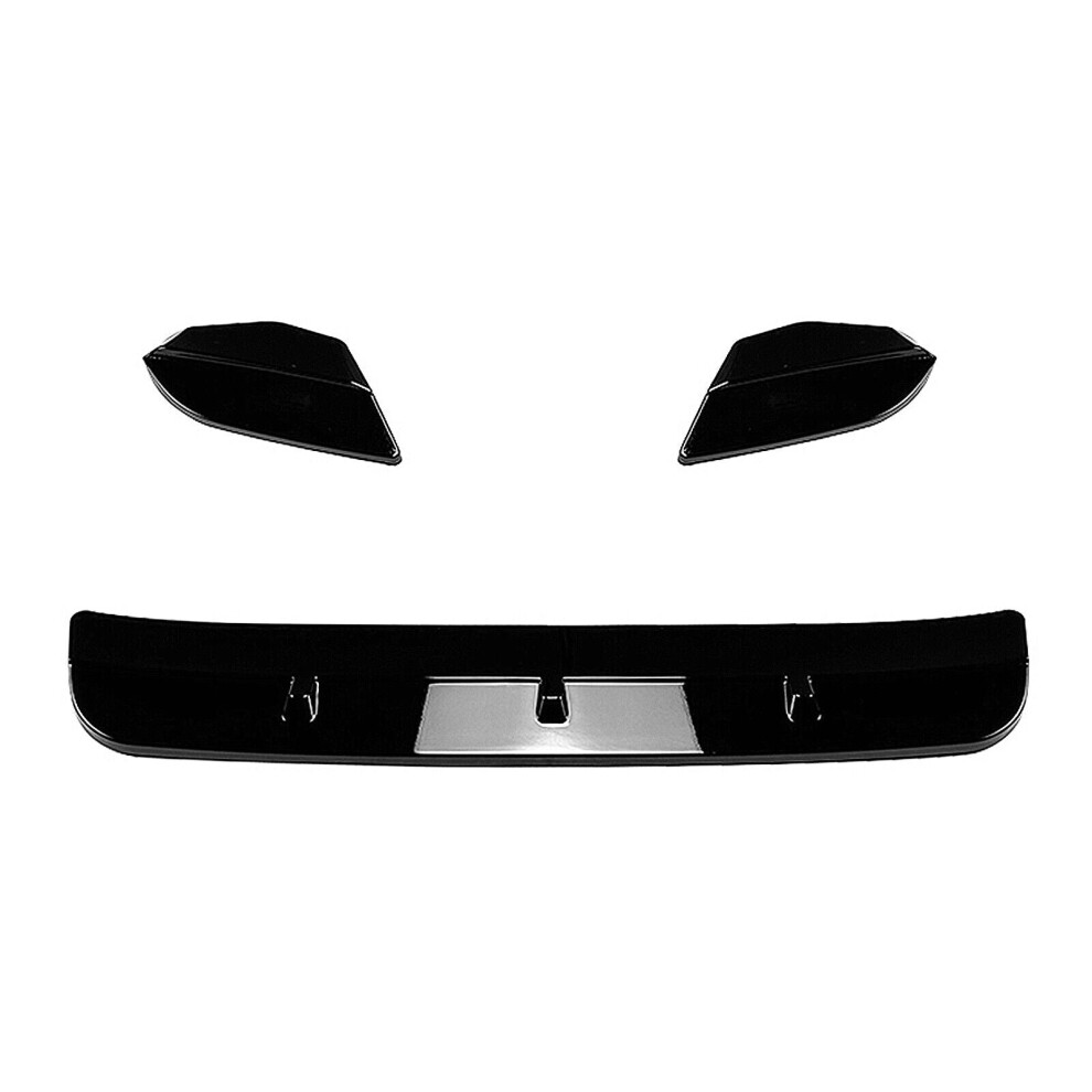 Front Bumper Spoiler Body Kit For Bmw X3m X4m F97 F98 2019-2022 Glossy Hpy Black 8806564848384