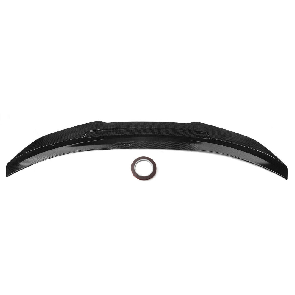Carbon Fiber Look Rear Trunk Spoiler Lip Wing For Bmw G20 330I G80 M3 2019-2022 8806564850769