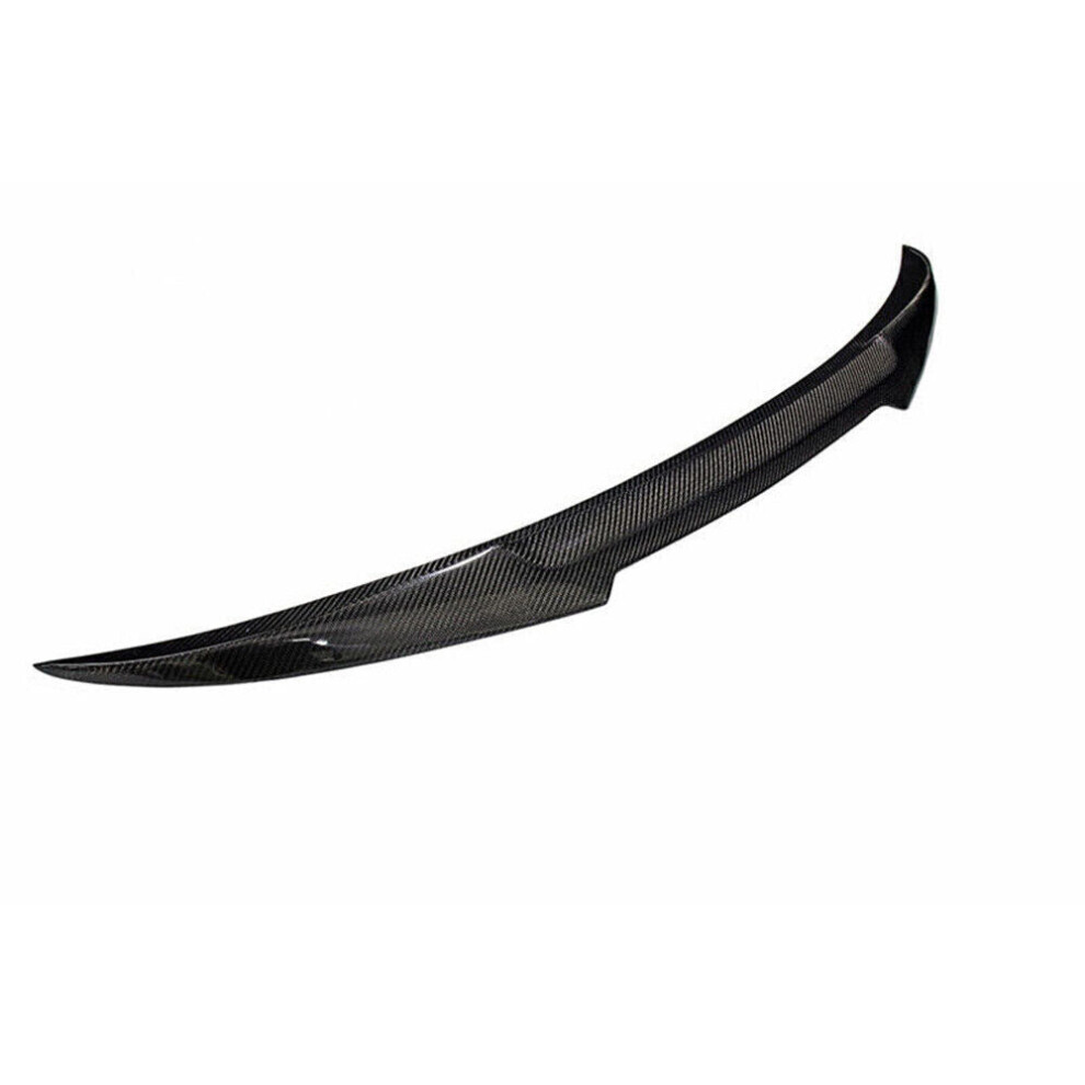 Carbon Fiber Rear Trunk Spoiler Lip M4 For Bmw E92 320I 328I 335I Coupe 2007-13 8806564855726
