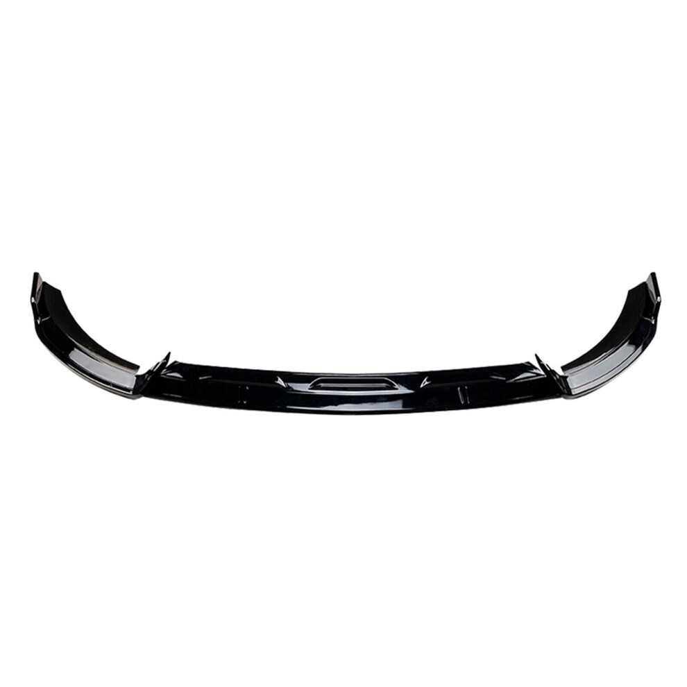 Front Bumper Spoiler Lip For Mercedes Benz Gle Class W167 C167 2020-2023 Black 8806564846663