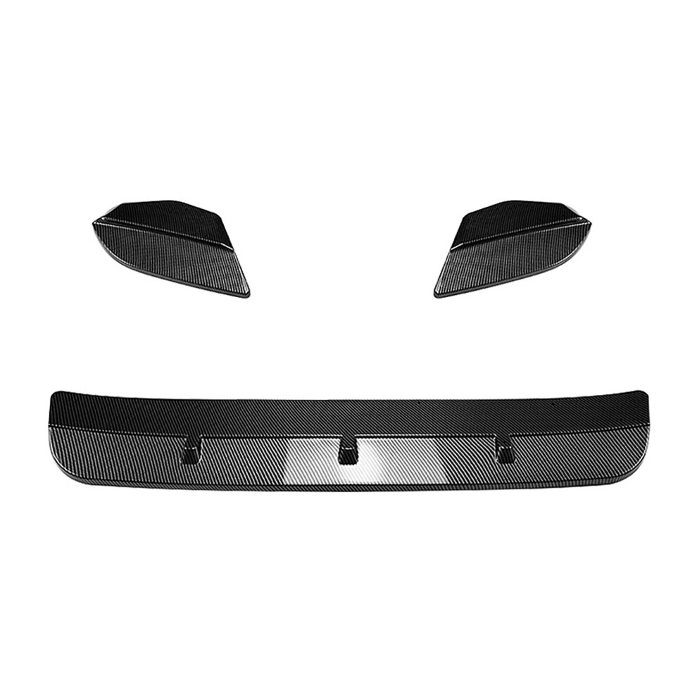 Front Bumper Spoiler Spilter For Bmw X3m X4m F97 F98 2019-2022 Carbon Fiber Look 8806564847202
