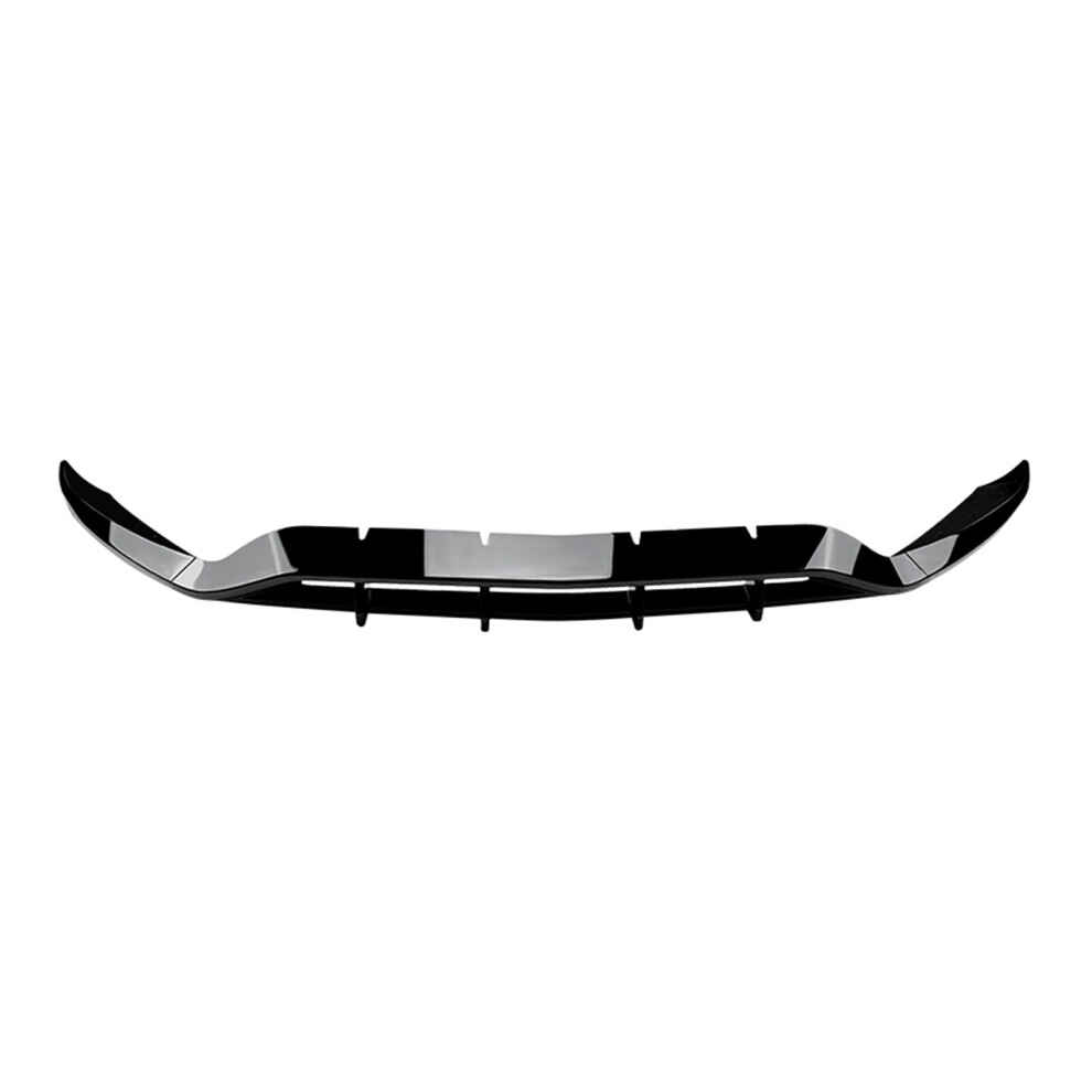 Front Bumper Spoiler Lip For Benz Glc Class X253 Glc200 300 2020-2022 Amg Black 8806564847301