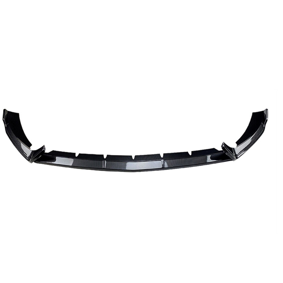 Front Bumper Spoiler Lip For Benz E-Class W213 E260 E300 Amg 2021-2023 Carbon Fiber 8806564849176