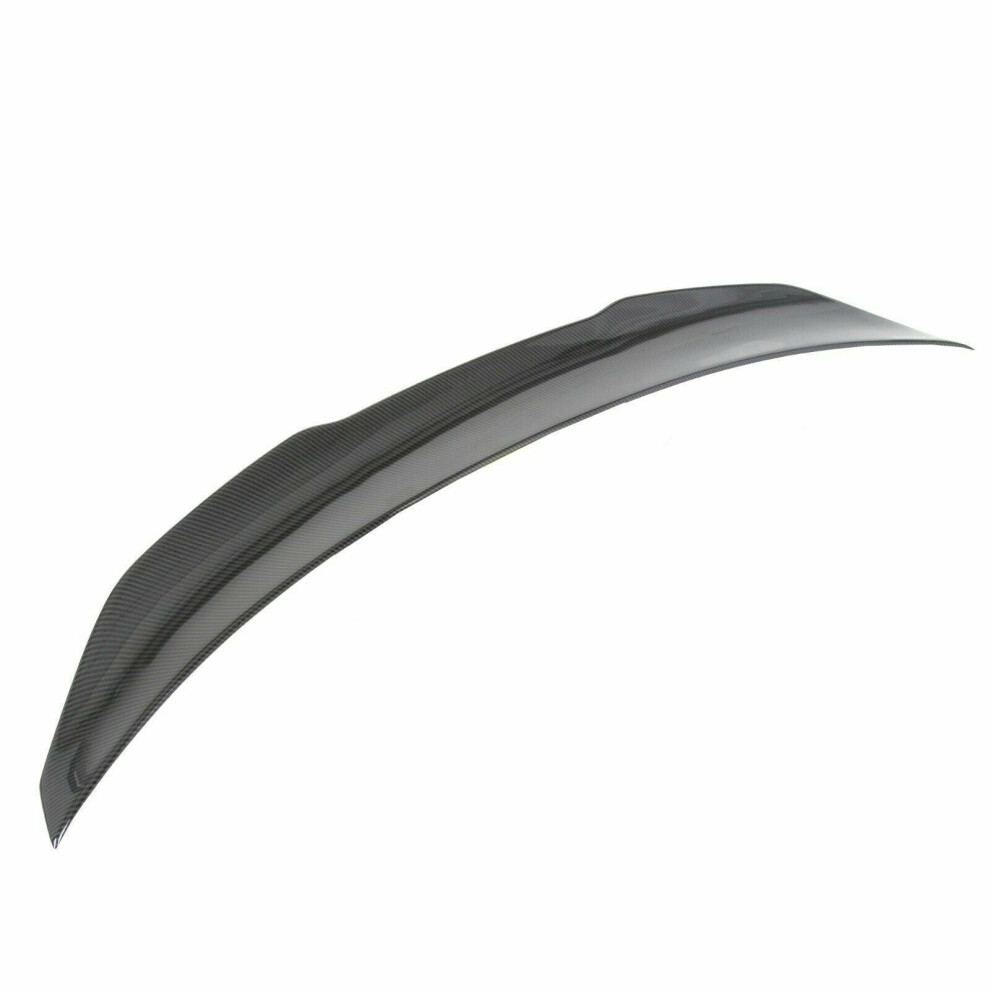 High Kick Duckbill Rear Spoiler Wing Kit For Infiniti Q50 2014-2023 Psm Carbon Fiber 8806564849572