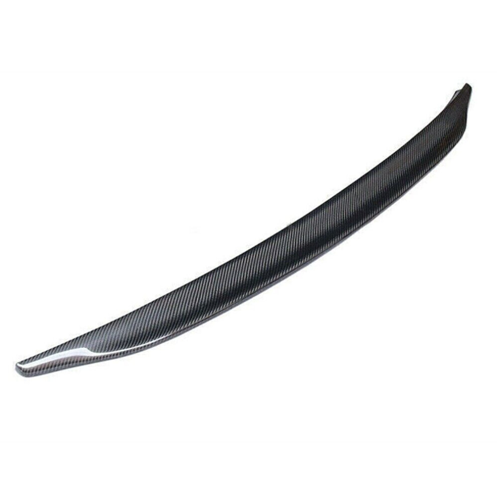 Real Carbon Fiber Rear Trunk Spoiler Wing Lip Fit For Audi A6 C7 Sedan 2012-2018 8806564852275