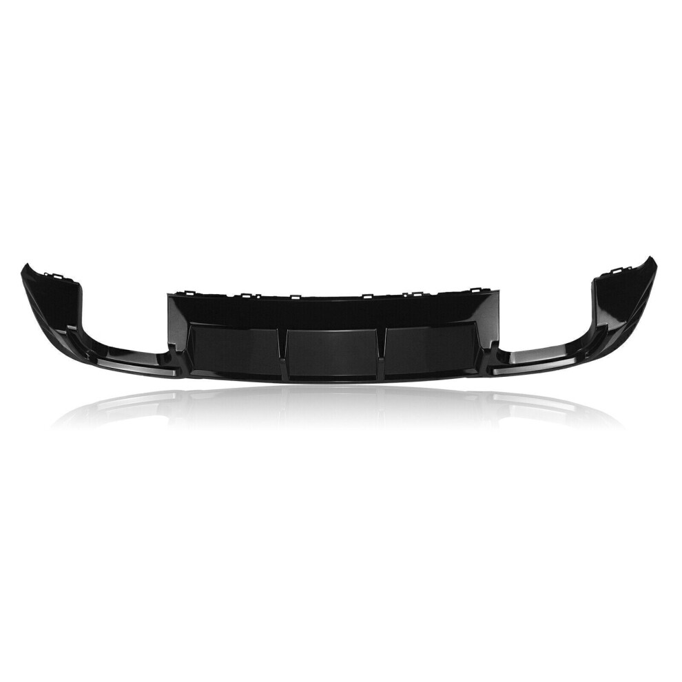 Bodykit Black Glossy Car Rear Bumper Protector Diffuser For Audi A3 Hatchback 2017-2020