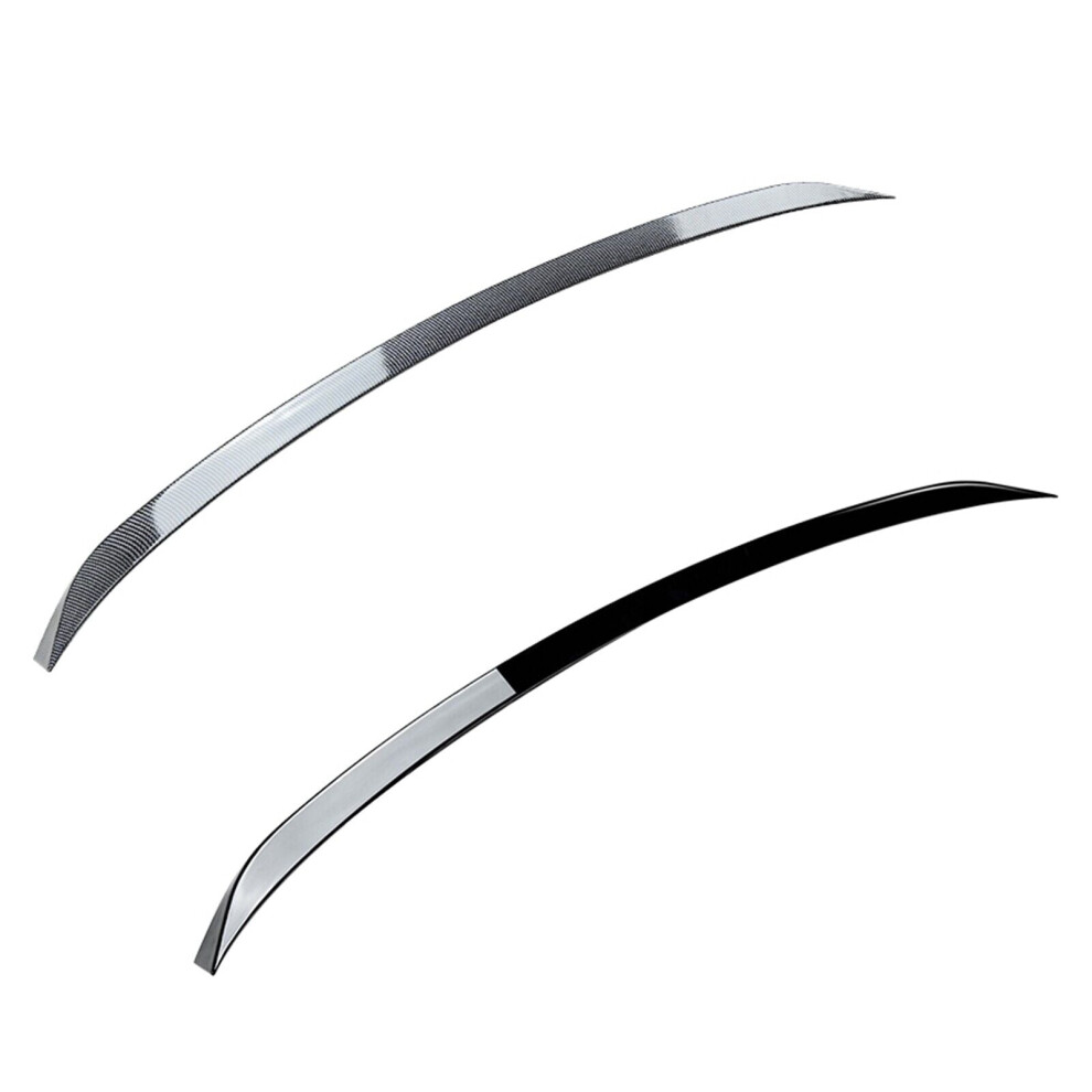 Rear Trunk Spoiler Middle Wing Lip For Bmw X5 G05 2019-2024 Carbon Fiber Look 8806564846304