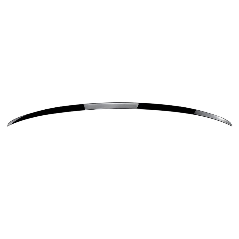 Rear Trunk Spoiler Lip Wing S Style For Audi A3 S3 8V Sedan 2014 2015-2020 Black 8806564847431