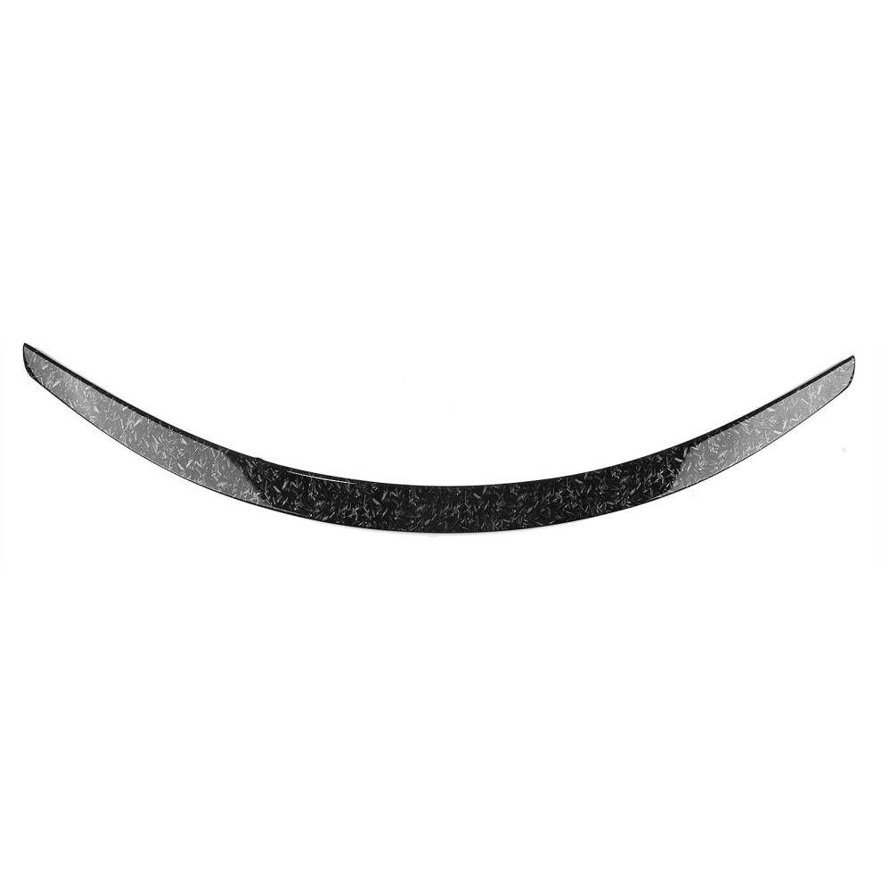 Rear Trunk Spoiler Wing Fit For Tesla Model S 2012-2022 Forged Carbon Fiber Look 8806564847974