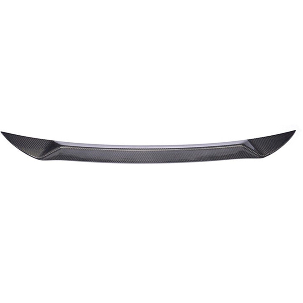 Rear Trunk Spoiler Middle Wing For Maserati Levante 4-Door 2016-17 Carbon Fiber 8806564850332