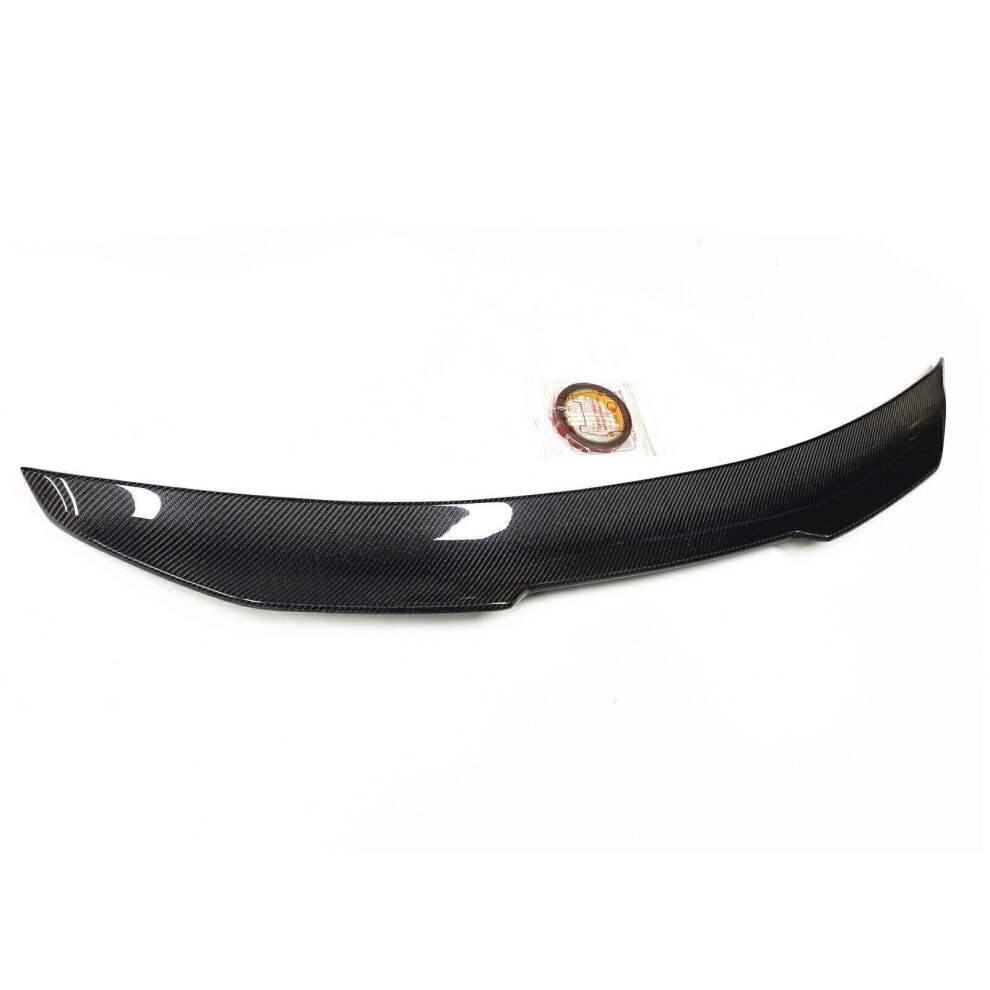 Rear Trunk Spoiler Lip Wing For Bmw 8 Ser G16 2020-2022 F93 M8 Psm Carbon Fiber 8806564852572