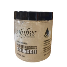 Sofn'free Protein Formula Styling Gel Clear 1L.