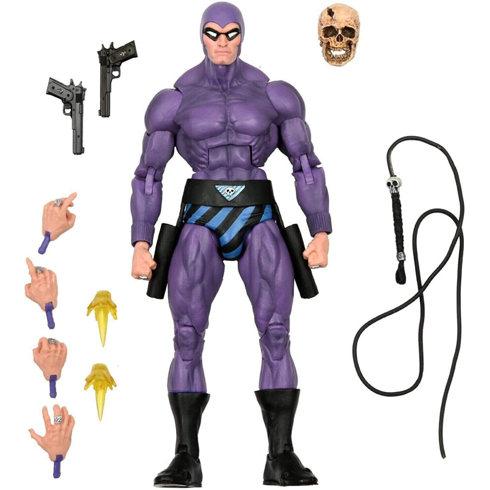 NECA - The Original Superheroes Flash Gordon The Phantom 7" Figure