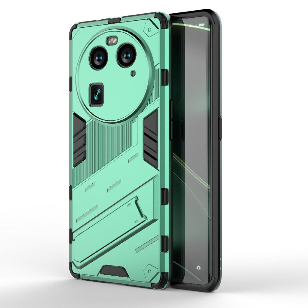 (Green) Case For Oppo Find X6 Pro Protective Cover Rugged Military Kickstand Green 764762675110