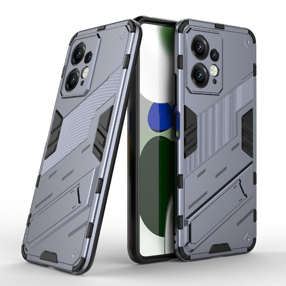 ( ) Case For Xiaomi Redmi Note 12 4G Kickstand Rugged Military Protective Cover Gray 764762675264